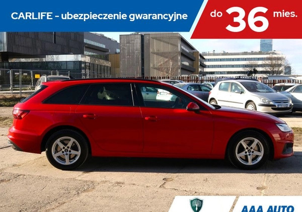 Audi A4 cena 99000 przebieg: 137352, rok produkcji 2021 z Bobolice małe 407